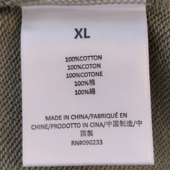 Fear of God | Oversized Green Essentials 77 3/4 Sleeve French Terry Hoodie - Picture 12 of 15